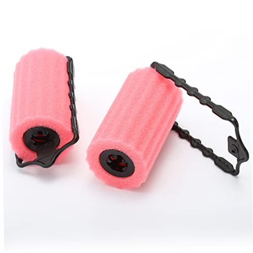 FRCOLOR 12 Pcs Sponge Roller Hair Curlers Foam Curling Hair Stick Styling Tool for Women Girls Lightweight Hairdressing Tools for Home Travel Diy Styling 2.55 in