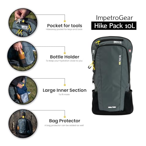 Impetro Gear: The Ultimate Bike/Hike Combo Backpack for Adventurers! - style: Hike Backpack