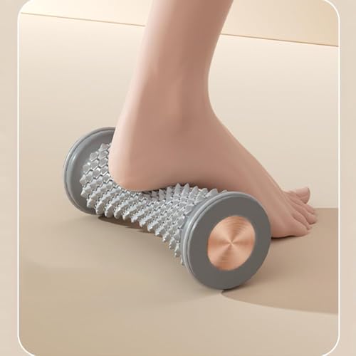 Plantar Fascia Foot Massager Roller, Foot Rolling Sole Massage Roller Gray - color: Gray