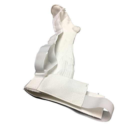 OTC Night Sock, Plantar Fasciitis, Achilles Tendonitis, Step Arch Tight Calf Muscle Support, White, X-Large - color: White, size: X-Large