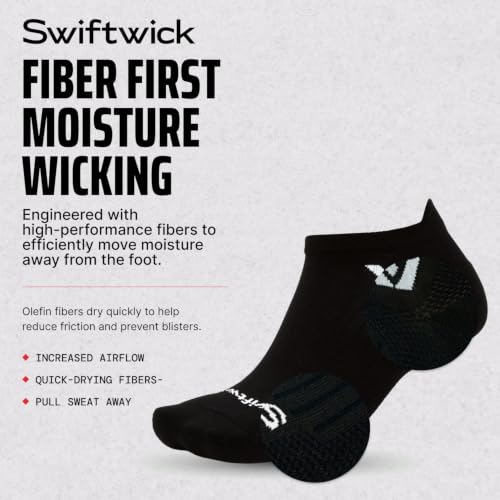 Swiftwick ASPIRE Zero No Show Performance Socks - color: Blue Gray, size: X-Large