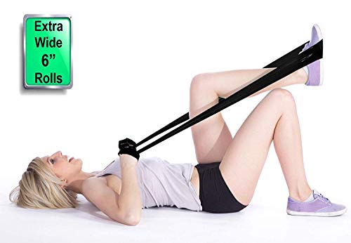 Resistance Band Bulk Rolls, 8/16/24 yd x 6 in - size: 24 Yards, style: X Heavy