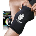 Black Ice Pack Wrap, Hot & Cold Therapy (X-Large) - Multi-Use Reusable Ice Pack Sleeve for Pain Relief for Knee, Elbow, Hamstring, Shin, Forearm, Ankle - size: Extra Large