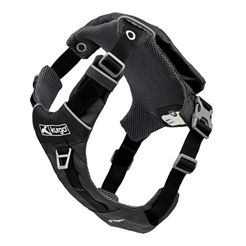 Kurgo Stash n' Dash Dog Harness, Black, Extra Large - size: X-Large