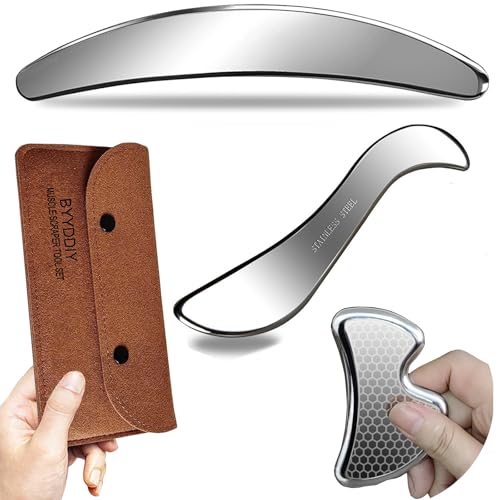 BYYDDIY (SBC Muscle Scraper Tools Set,Stainless Steel Scraping Massage Tools - style: SBC