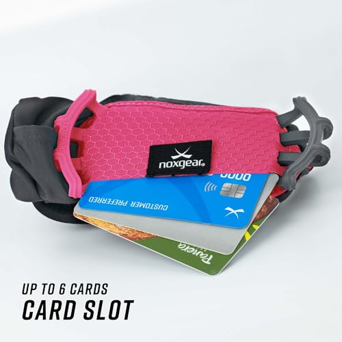 noxgear Handheld Grip Phone Holder, Raspberry, Right Hand - color: Raspberry, size: Right Hand