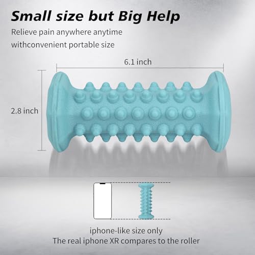 Green Foot Massager Roller for Plantar Fasciitis, Arch Heel Pain Relief - color: 1-piece Green