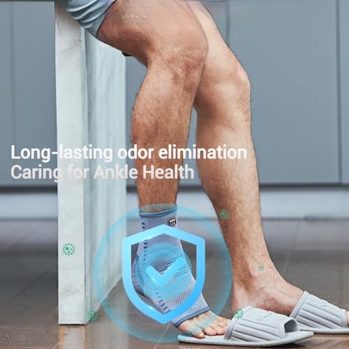 1 Pack Ankle Brace, Breathable Ankle Wrap for Men & Women - size: XL【27-30 CM（10½-11¾ ″）】