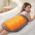 Weighted Heating Pad for Back & Period Cramps, 7lbs Heated Blanket 25"x30"