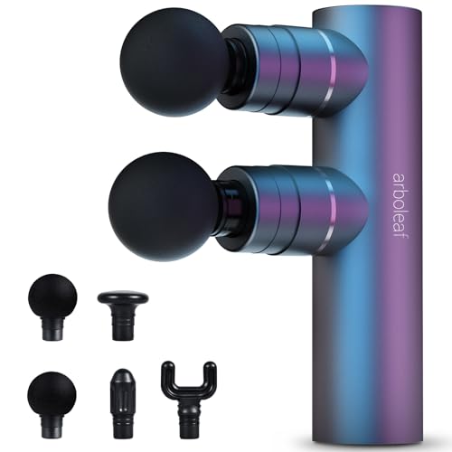arboleaf Mini Massage Gun Deep Tissue, Portable Percussion Muscle Massager - color: Darkgray