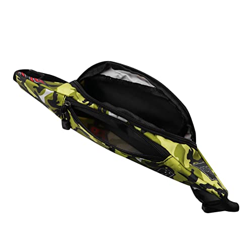 AIBEARTY Kids Fanny Pack Boys Small Camouflage Waist Pack Belt Waist Bag Pack Pouch with Adjustable Strap for Children Sport Running, Camping, Trip B-Yellow - color: B Yellow