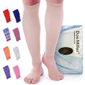 Doc Miller Compression Calf Sleeve for Men & Women, 20-30mmHg - color: Skin/Nude, size: Small REGULAR
