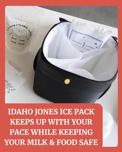 Ice Packs for Cooler - Reusable & Refreezable - for Breastmilk Storage, Lunch Boxes, Food, Camping - Long Lasting & Freezer Safe, TSA Approved