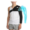 ComfiTECH Reusable Shoulder Arm Ice Pack Wrap for Pitcher & Recovery, S - size: Small, style: Black
