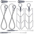 Patelai 2 Set 8 in 1 Reservoirs Hydration Bladder Cleaning Kit - color: Gray