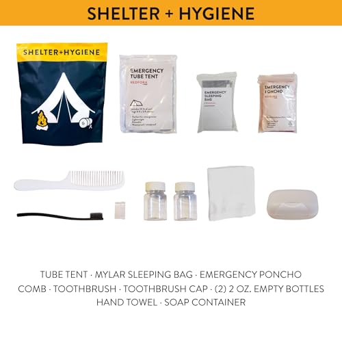 Complete Earthquake Bag - 3 Day Emergency kit for Earthquakes, Hurricanes, Wildfires, Floods + Other disasters - style: 4 Person