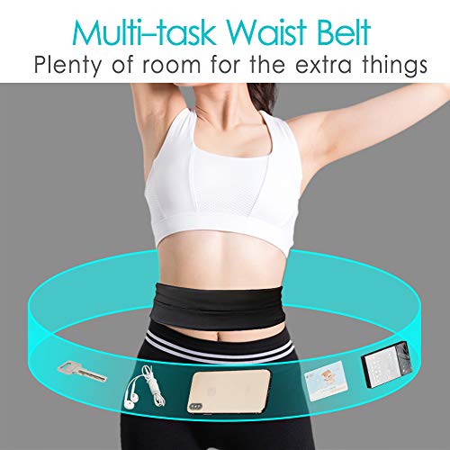 Insulin Pump Belt Adjustable, Diabetic Waist Fanny Pack Lightweight Running Medical Wide Band Holder Accessories for EpiPen T1D Men Women - size: Large (Pack of 1)
