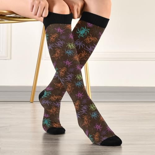 Wusikd Pirate Skulls Compression Socks for Women and Men Circulation Cute Long Socks for Athletic Running 1 - color: Multi 23