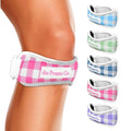 Patellar Tendon Knee Straps, Knee Pain Relief Support Braces, Pack of 2, Adjustable (Pink)