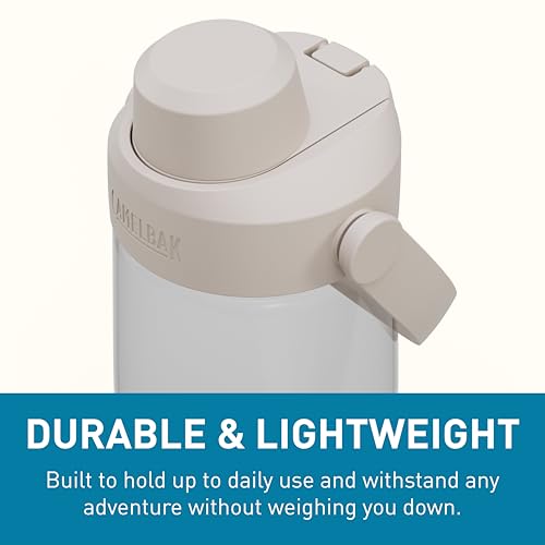 CamelBak Thrive Chug Water Bottle, High Flow Lid Design for Quick Everyday Hydration and Active Use, 25oz, Clear - color: Clear, size: 25 Ounces