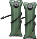 Tactical Water Hydration Pack Military 3L Water Bladder Carrier Backpack Leakproof for Running Jogging Cycling Hiking - color: 2 Packs Bladders