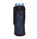 Water Bottle Pouch Molle Tactical Holder Storage Bag for 17oz Carrier Foldable Lightweight Military Mesh Water Bottle Sleeve Bag for Backpack - color: black