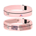 BibBoards Running Belt for Phone, Pink, 38-48 in - color: Pink, style: 44 Inch