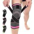 1 Pack Knee Brace for Women, Compression Sleeve with Strap (XLPink) - color: Pink, size: X-Large