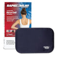 Rapid Relief Hot or Cold Gel Compress, 8x12 Ice Pack for Pain Relief Injury - size: Large (Pack of 1)