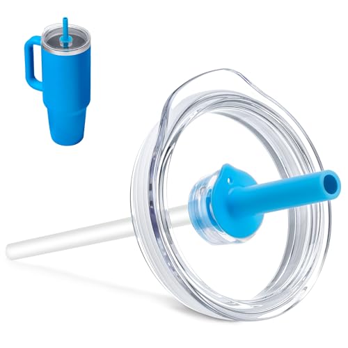 Replacement Tumbler Lid for Hydro Flask 32 40oz Travel Tumblers - color: Blue