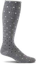 Sockwell Women's On the Spot Moderate Graduated Compression Sock - color: Charcoal, size: Small-Medium