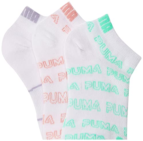 PUMA Women's Low Cut Socks (6-Pack) - color: White/Light Purple