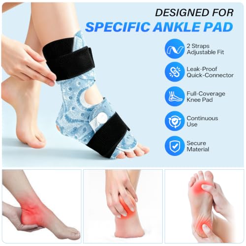 Programmable Ice Machine for Ankle After Surgery w/Temp Disp