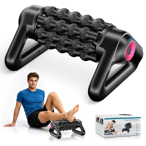 Electric Massage Roller, Rolling Percussive Hands-Free Base Massager