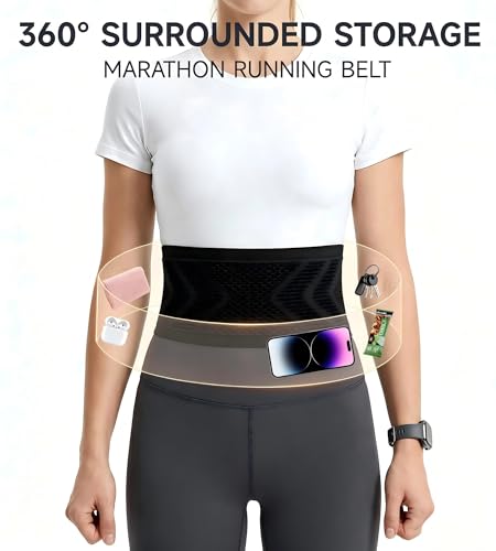 Seamless Knit Running Belt & Fanny Pack, Small - size: Small