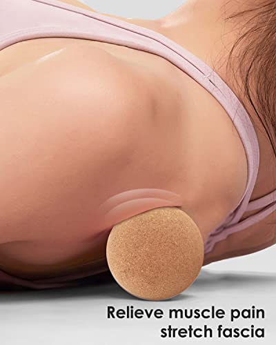KITWILD Cork Massage Ball, 2.5 Inch - style: 1 Pack (2.5'')