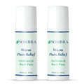 Sombra Warm Pain Relief 3 oz Roll-On - 2 Pack for Arthritis & Back Pain - size: 3 Ounce (Pack of 2)