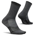 Feetures Elite Light Cushion Mini Crew Sock - color: Gray (1 Pair), size: Medium