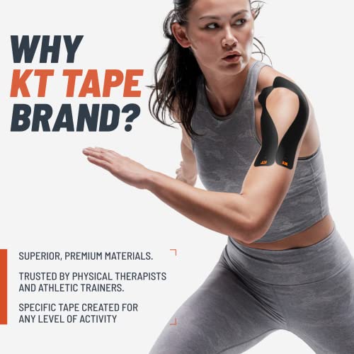 KT Tape, Original Cotton, Elastic Kinesiology Athletic Tape, 16’ Uncut Roll - color: Beige