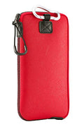 OneJoy Neoprene Cell Phone Pouch, Large Zipper Opening, Lightweight & Protective Phone Sleeves for iPhone Durable Phone Carrier Bag, Thermal Carrying Phone Pouch with Inner Pocket [ Red ] - color: Red
