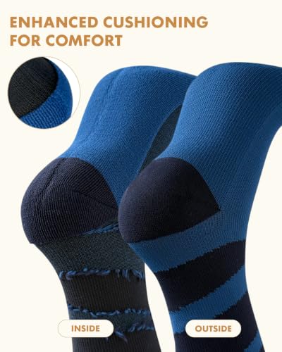 Cute Compression Socks for Women - color: Travel Design, size: XX-Large