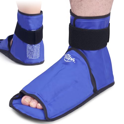 Hilph of Foot Toe Ice Pack Wrap and Foot Ankle Ice Pack Wrap for Pain Relief