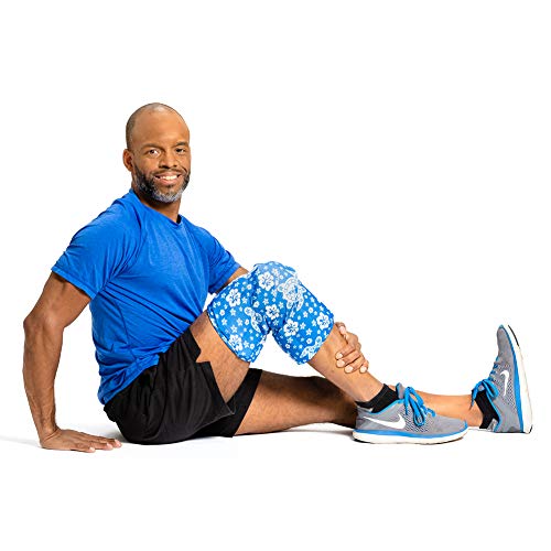 HurtSkurt® Premium Ice Therapy Sleeve – Turtle Bay Large – Stretch-Fit Wearable Cold Compression Wrap for Knee, Leg, Elbow & Ankle Recovery, Durable, Machine Washable, Stays Cold Longer - color: Turtle Bay, size: Large