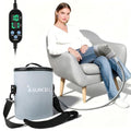 Portable Ice Therapy Machine for Post-Operative Recovery,Knee Pain,Sports Injuries,Swelling,Timer Remote Control Cold Therapy Device Full Knee Brace with Silent Pump