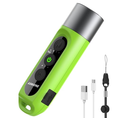 Electronic Whistle Highest IPX5 Maximum Sound 125db Battery 1000mAh Blue for Coaches Teacher, Sports Whistle - color: Light Green
