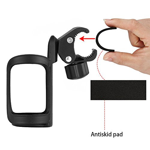 Accmor Stroller Cup Holder, Bike Cup Holder, Bike Water Bottle Holders - size: 2 pack