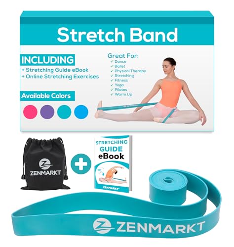 Ballet Stretch Bands for Flexibility, Strength and Dance Training - color: Teal