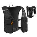 Running Vest for Women Men Adjustable Running Hydration Vest with Phone Holder Reflective Strips for Marathon Hiking Cycling - size: Black, style: Only Running Vest