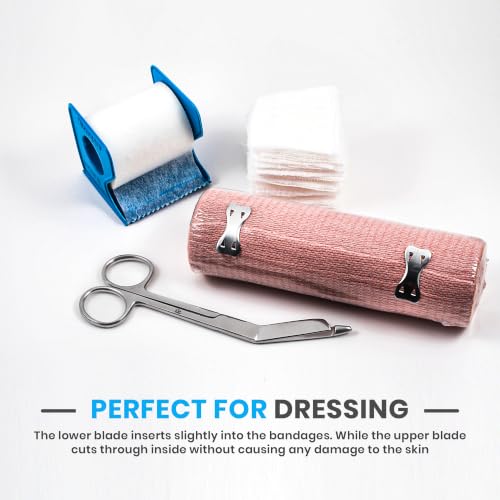 Utopia Care Surgical Bandage Scissors, 5.5 Inch Stainless Steel
