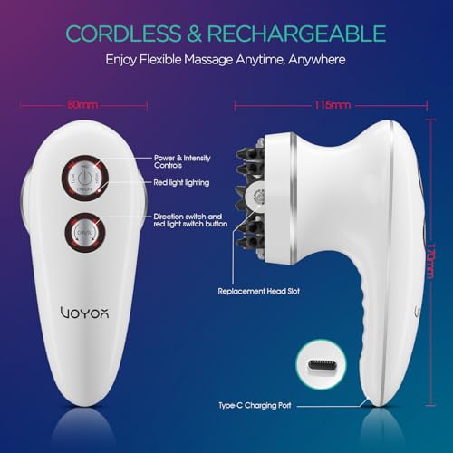VOYOR Electric Cellulite Massager Tool, Deep Tissue Body Sculpting Machine